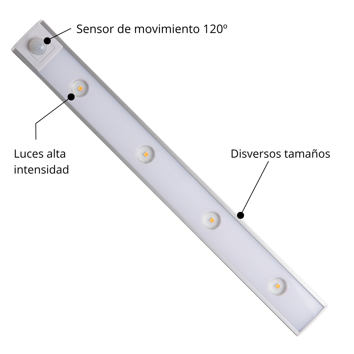 LED con sensor de movimiento
