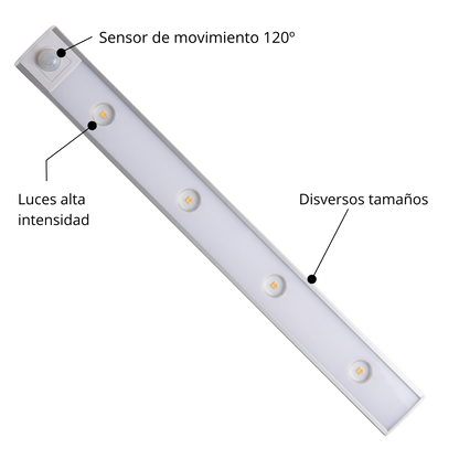 LED con sensor de movimiento