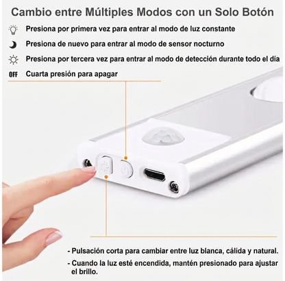 LED con sensor de movimiento